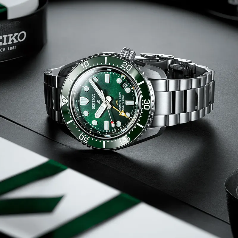 Seiko Prospex Sea Diver's 1968 Heritage GMT Sea Automatic Men's Watch- SPB381J1